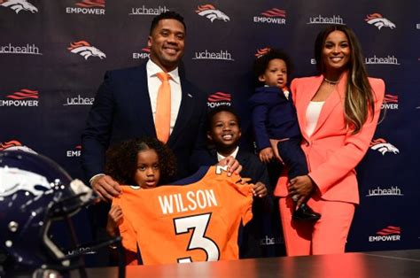 Ciara and Denver Broncos QB Russell Wilson expecting another baby